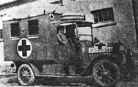 Трофейный санитарный Опель, 1915 (Opel 20/40 W ambulance, Russia, WWI 1915)