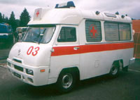 УАЗ САРЗ-2925 Скорая помощь, Самара 1995 (UAZ SARZ-2925, ambulance, Samara, 1995)