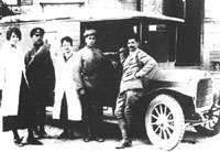 Санитарный автомобиль Уник, Одесса,1918