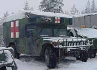 Скорая медицинская помощь Hummer ambulance