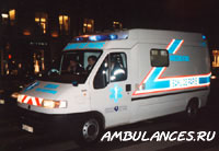 Скорая медицинская помощь, Франция (Ambulance, SAMU, Paris, France)