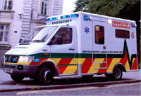 Скорая медицинская помощь, Оксфорд, Великобритания (Ambulance, Oxford, Great Britain)